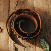 Cartusiera mixta, reglaj PADRE, cartus inchis, piele